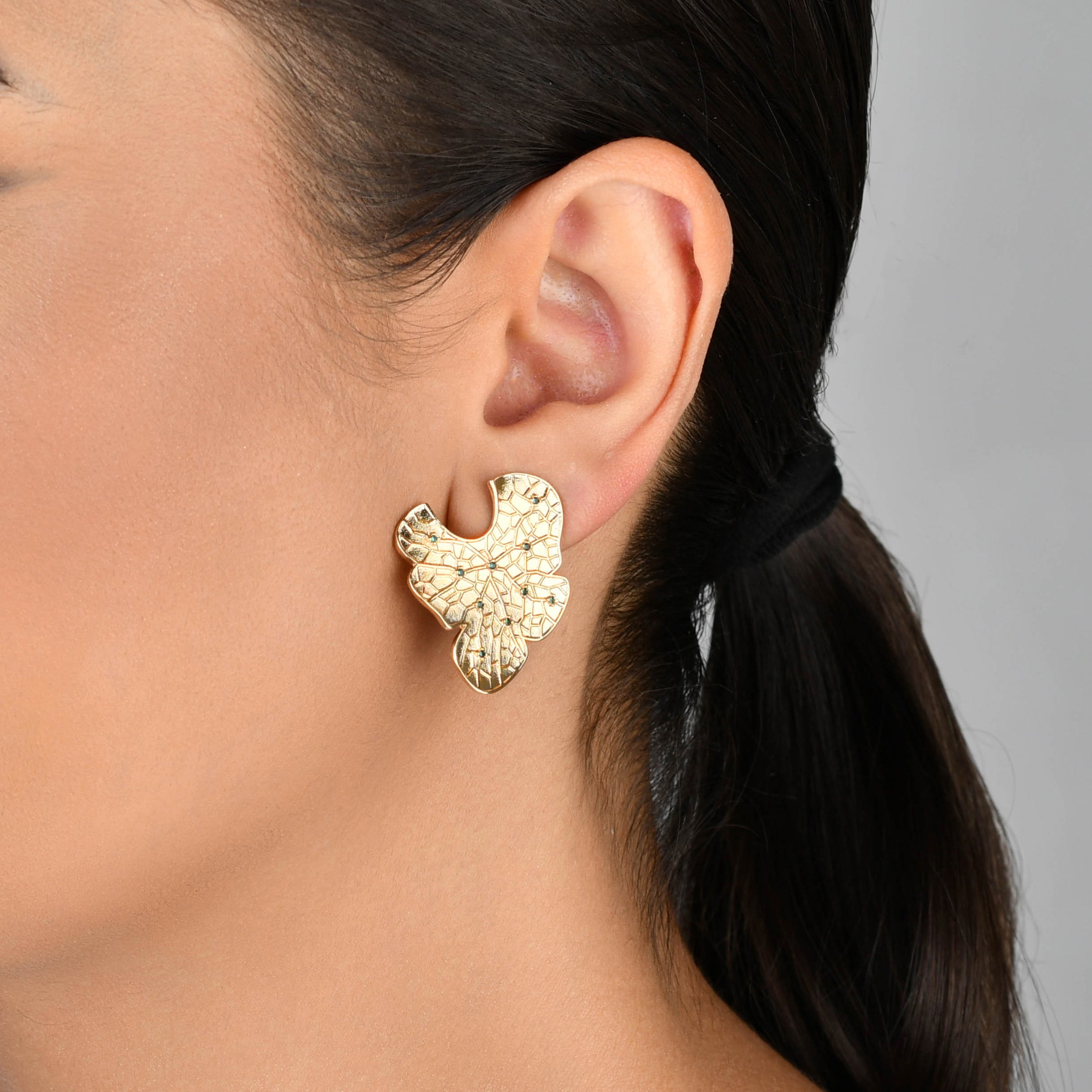 Verdant Leaf Earrings